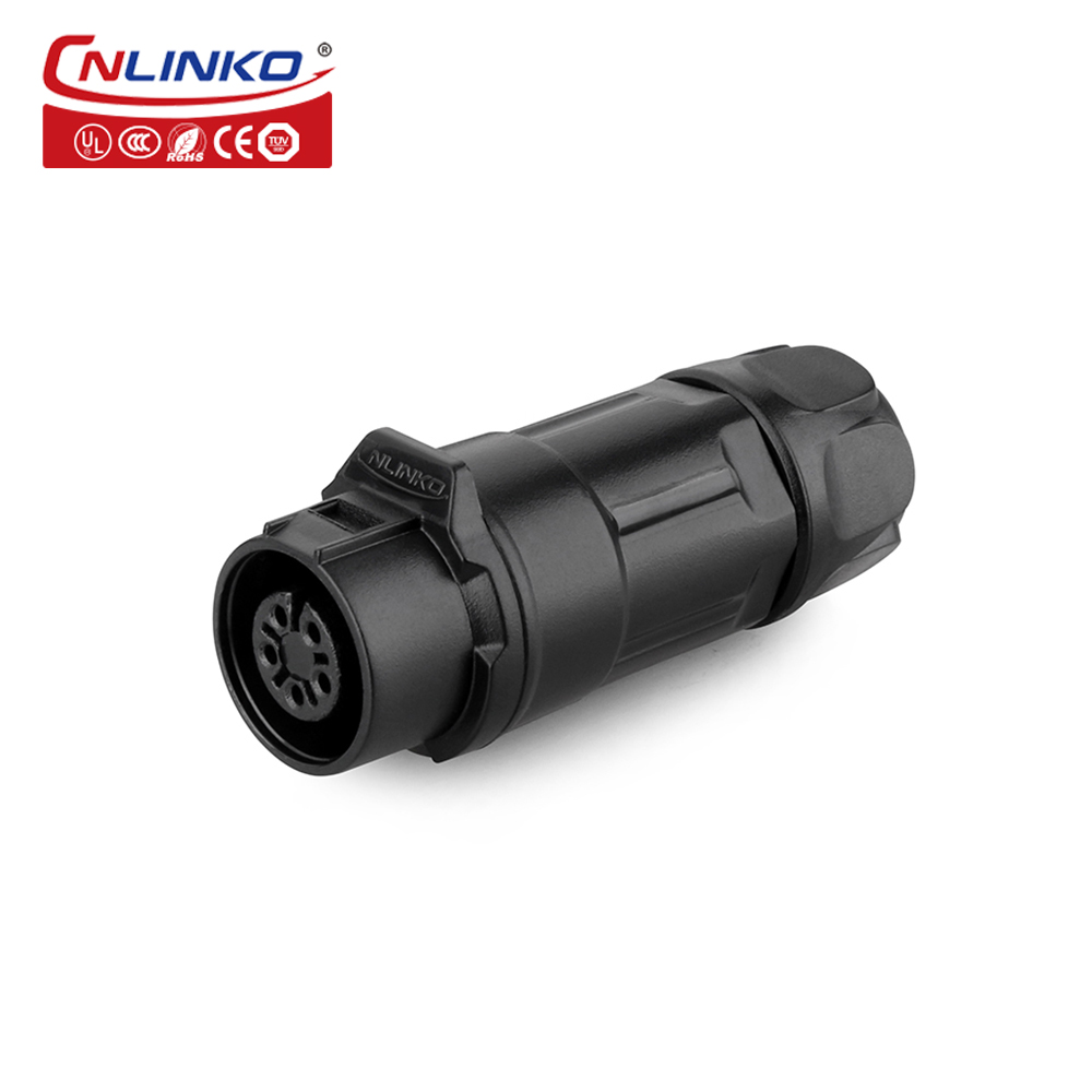 M12 2pin 3pin 4pin 5pin 6pin 7pin 8pin Waterproof Electrical Connector ...