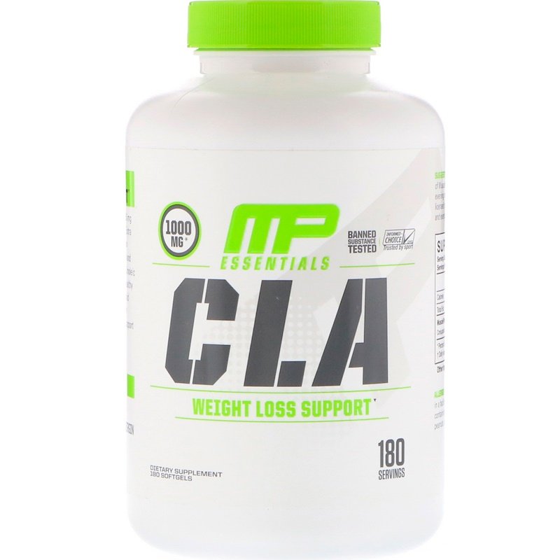 MusclePharm, Essentials, CLA, Fat Burner, 1,000 mg, 90 Softgels