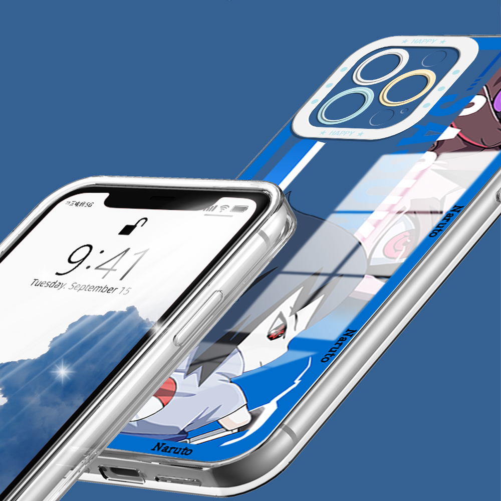 Hontinga for Redmi A5 4G Back Cover Cartoon Naruto Print Camera Protection Transparent TPU Soft Phone Case. 