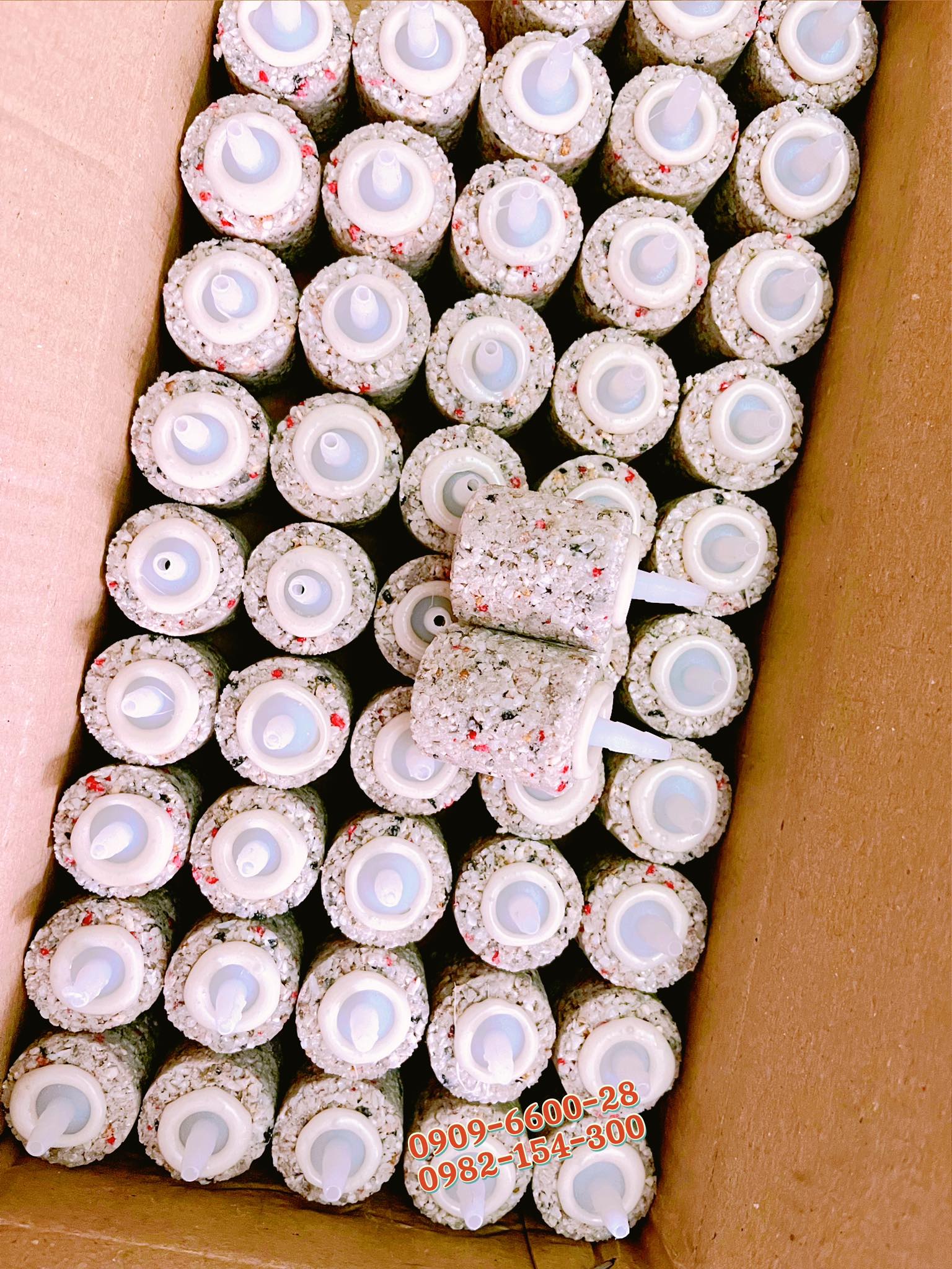 BỘ 10 quả sủi, đá sủi, viên sủi oxy OMESHA (15g/quả) dùng cho máy sủi, máy sục khí bể cá