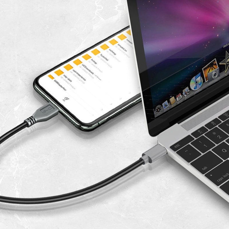 USB 3.1 Type C Male to Micro USB Male Sync OTG Charge Data Transfer Cable Cord