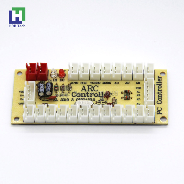 Zero%20Delay%20Encoder%20Board%20Usb%20Joystick%20Controller%20For%20Pc%20Raspberry%20Pi%20Control%20Retro%20Game%20Machine%20Diy%20Parts%20-%20Image%204
