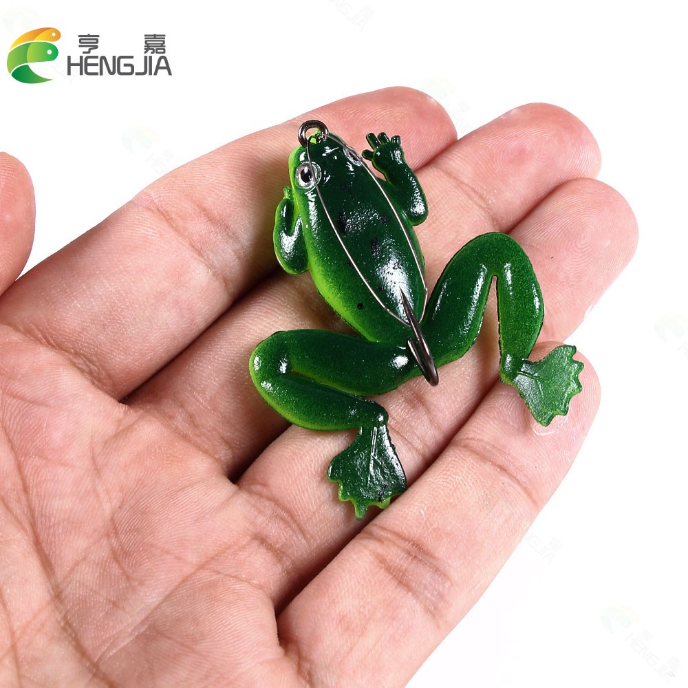 Mồi Câu Cá Giả Hình Con Ếch Độc Đáo 6cm / 5g