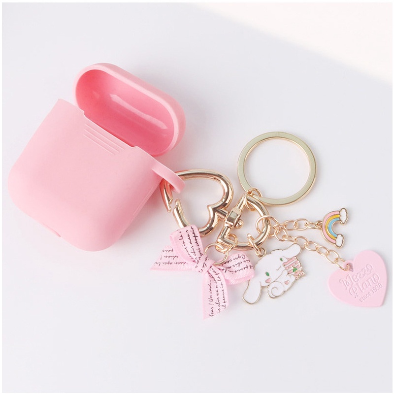 Cinnamon Keychain Headphone Protector Couple Bag Charms