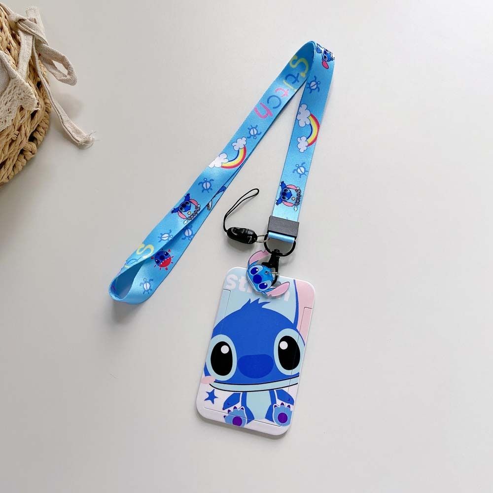DGHD Sinh viên Chàng trai Màu xanh Thẻ xe buýt Bìa Thẻ bữa ăn Tín dụng ID Thẻ Thẻ Cross Stitch Chủ Thẻ phim hoạt hình Bìa Dây buộc Thẻ Trường Hợp