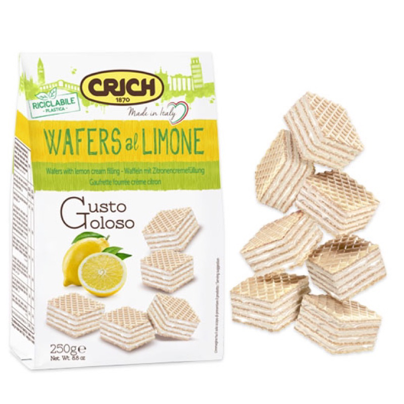 Bánh Xốp Ý Crich Waffer Nhiều Vị [ 250Gr ]