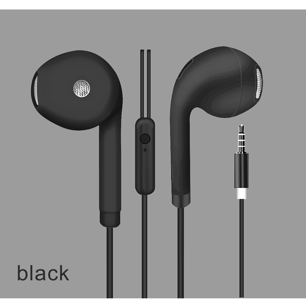 Hittime Wired Headset Macaron Earphones In-Ear 3.5mm Headset music Universal earphone For Smart Phone