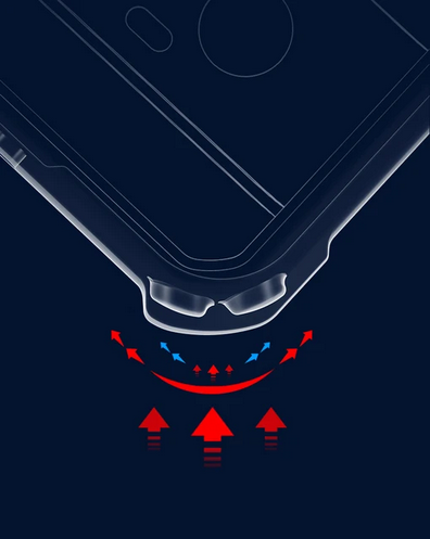 For Xiaomi Poco M3 Pro 5G Transparent Back Case Luxury Xundu Shock-Proof Bumper Protective Phone Cover. 