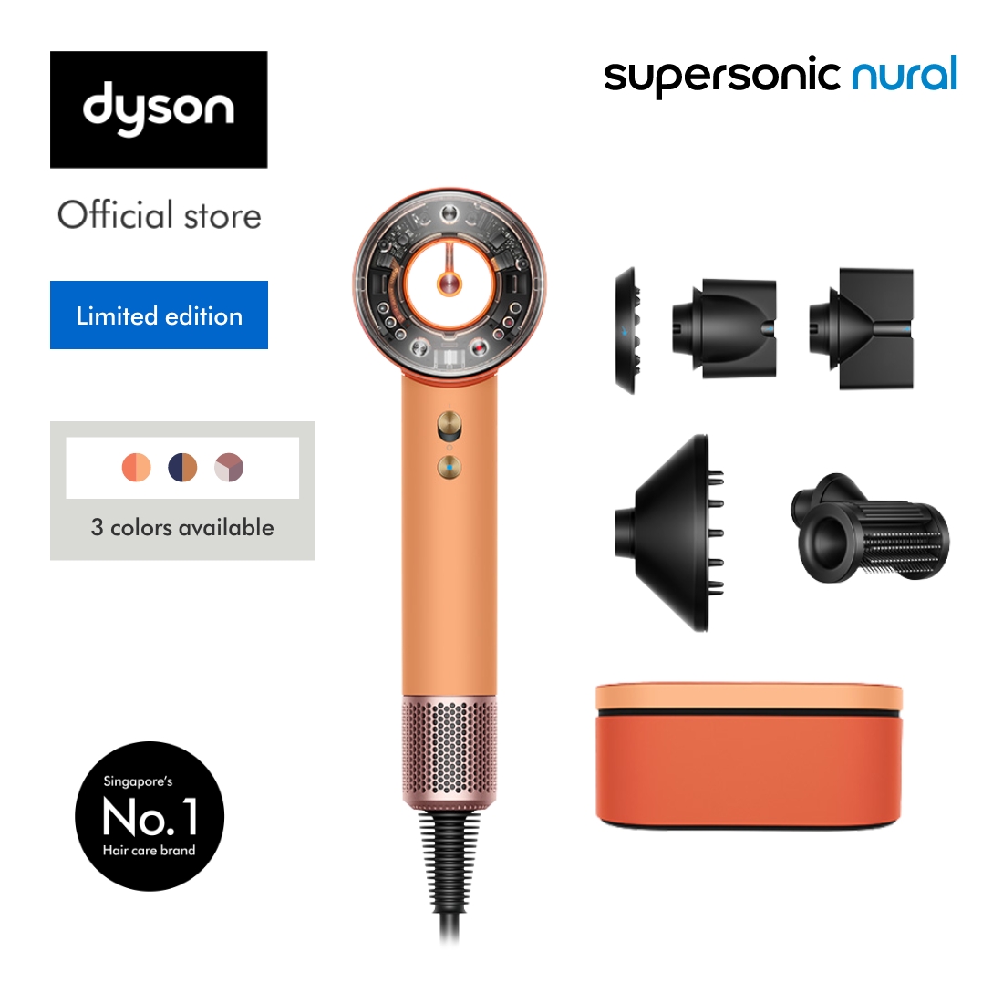 6.6 Specials] Dyson Supersonic Nural Hair Dryer HD16 with