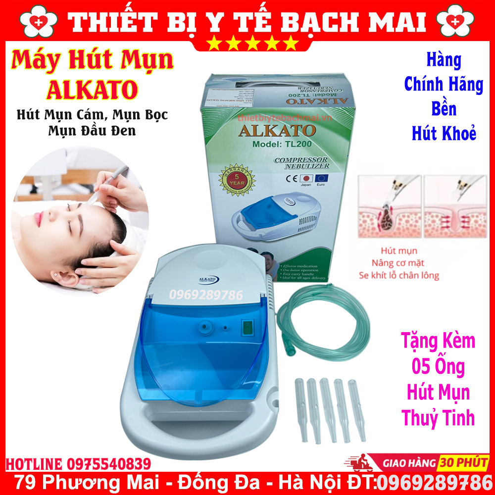 Máy hút mụn spa alkato