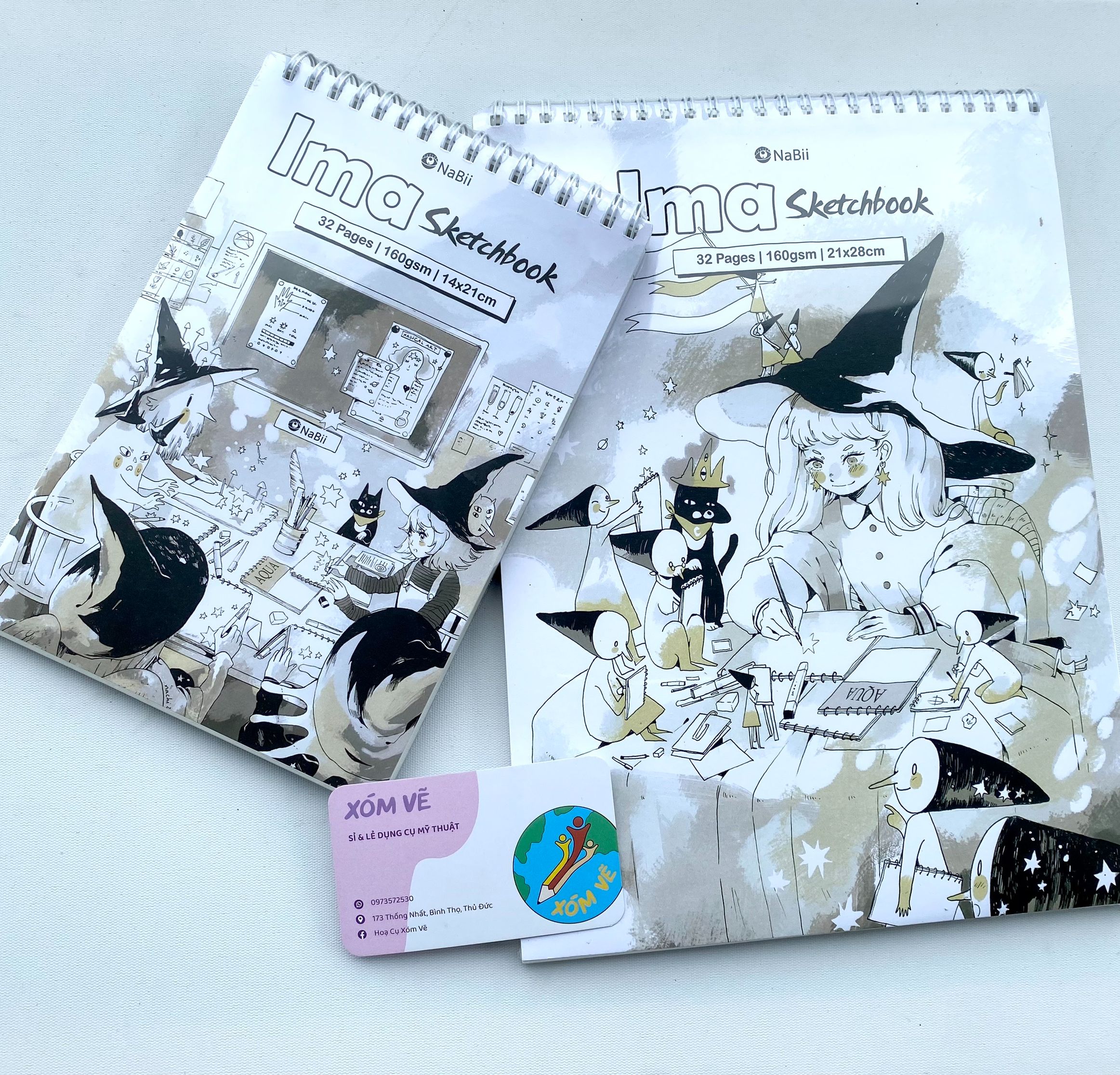 Sổ Nabii Ima Sketchbook 160gms