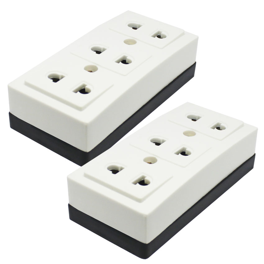 [HCM]Bộ 2 ổ cấm điện 3 lỗ