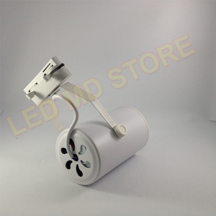 Đèn rọi ray vỏ trắng ánh sáng vàng 3W - MD61