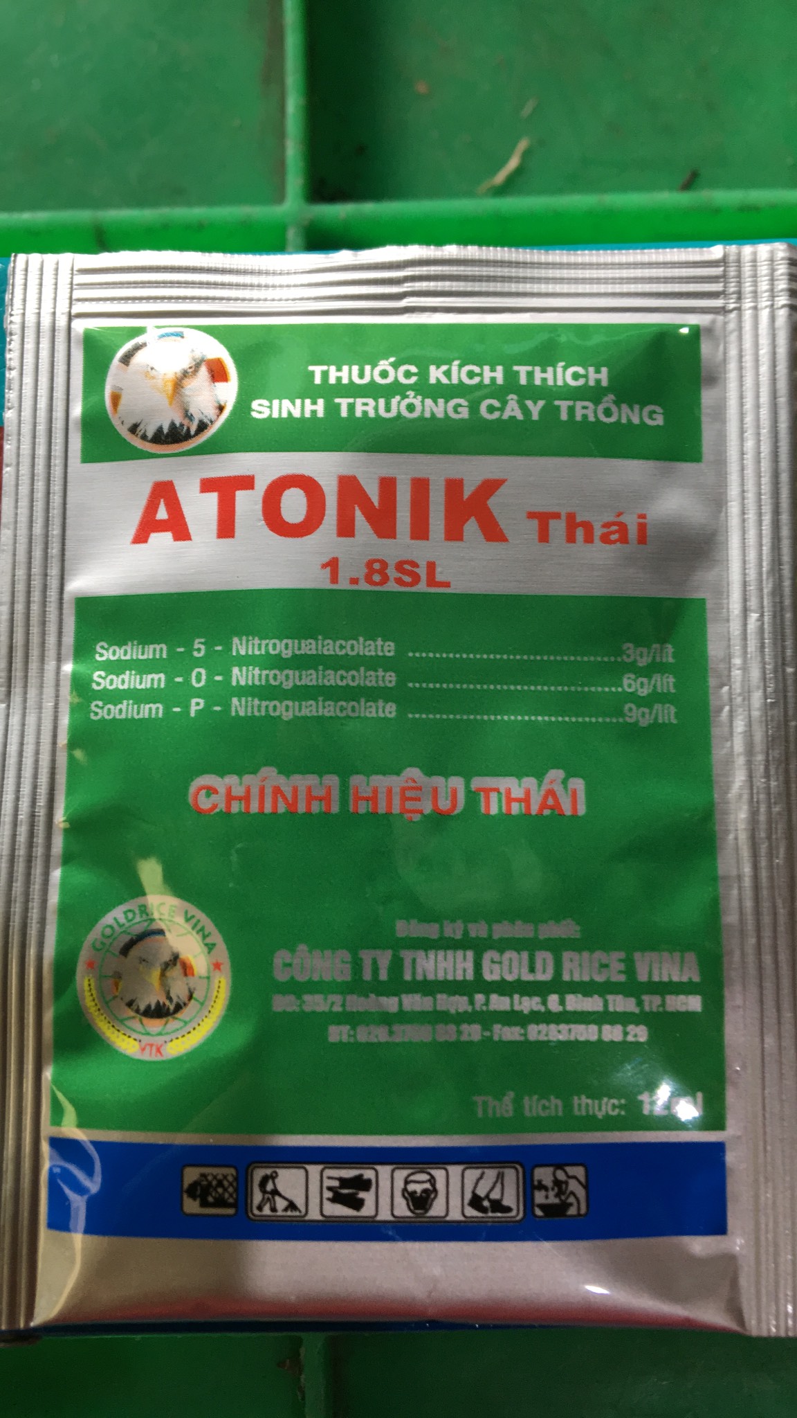 Sản phẩm giúp sinh trưởng cây trồng atonik thái