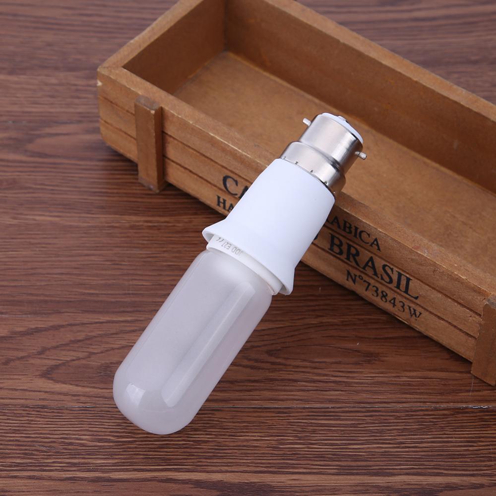 B22 to E27 LED Halogen CFL Light Base Bulb Lamp Adapter Converter Socket