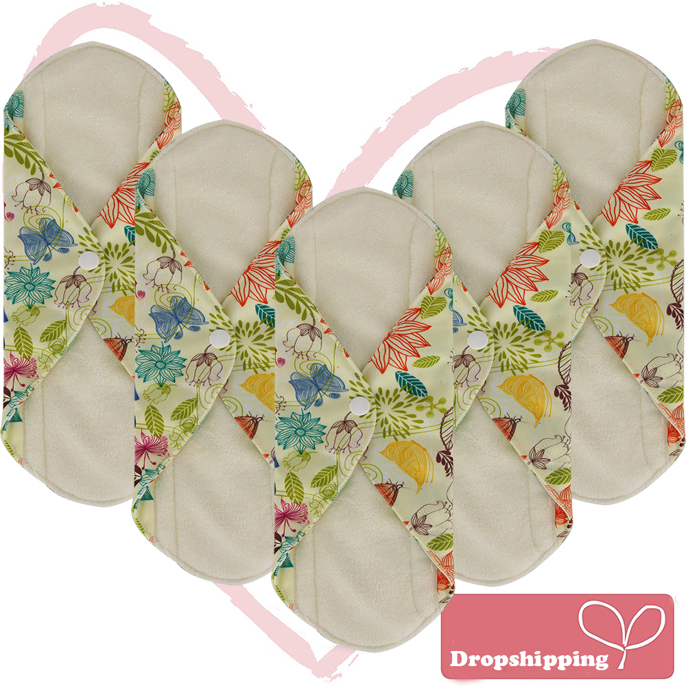 %E3%80%90High-quality%E3%80%91Ohbabyka%20Reusable%20Cloth%20Sanitary%20Napkins%20Menstrual%20Panty%20Pads%20with%20Premium%20Bamboo%20and%20Charcoal%20Absorbency%20Mothers%20Day%20Gift%205pcs%20-%20Image%202