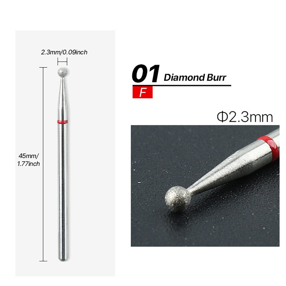 Đá mài mòn Cho Dụng cụ xoay đá mài Bánh Xe Đầu Móng Tay Sanding Tip Tẩy Tế Bào Chết Thép da chết Grit đầu tròn
