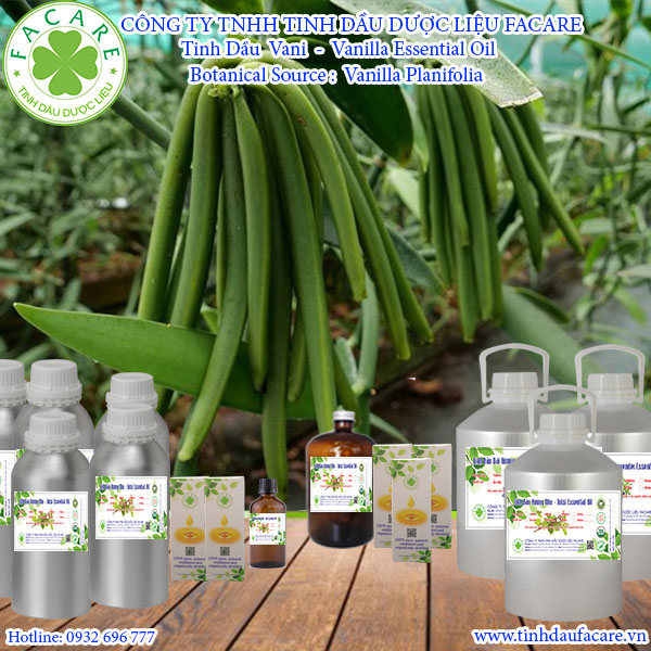 Tinh dầu vani Vanilla essential oil - 10ml