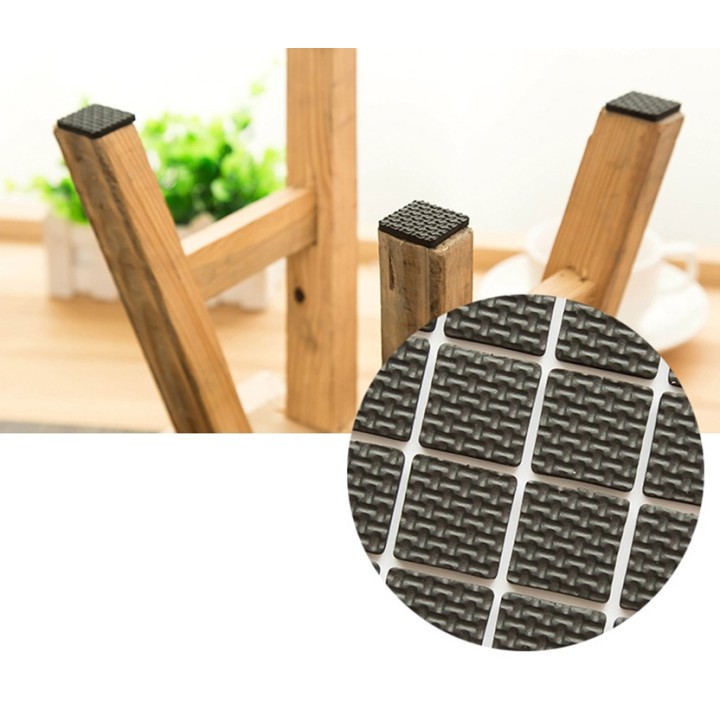 Combo 30 miếng lót chân ghế hình vuông