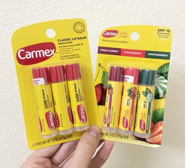 Son dưỡng môi Carmex Mỹ