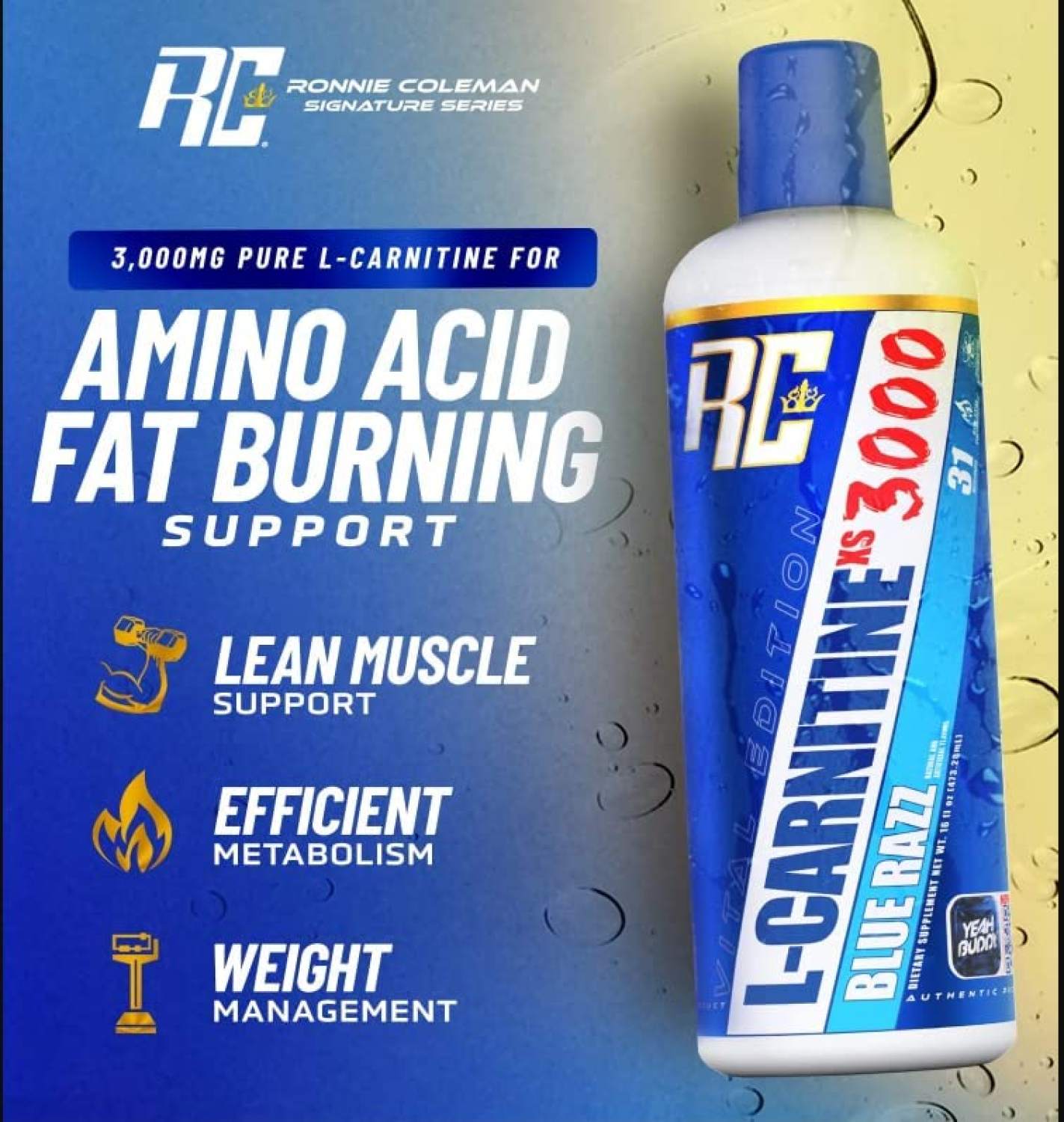 RC CARNITINE 3000 XS (31 LẦN DÙNG)