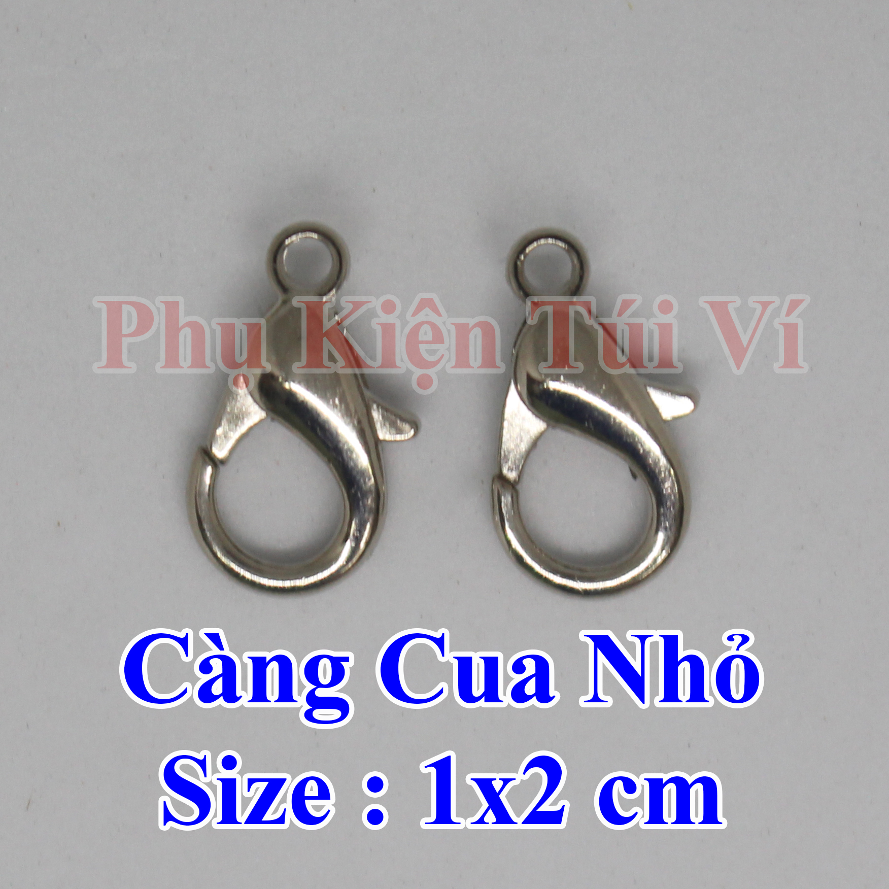 Càng cua nhỏ 1*2cm làm túi xách