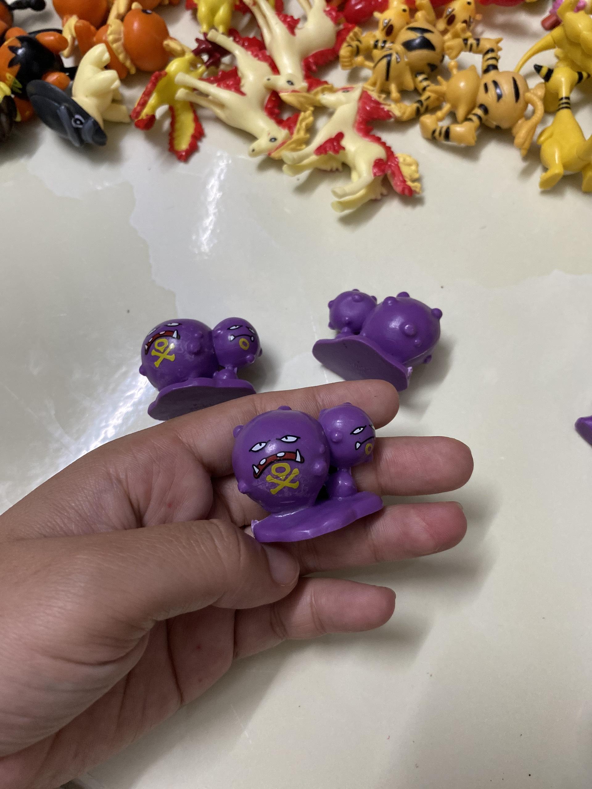 (ĐƯỢC CHỌN) MÔ HÌNH POKEMON MÀU TÍM 5CM