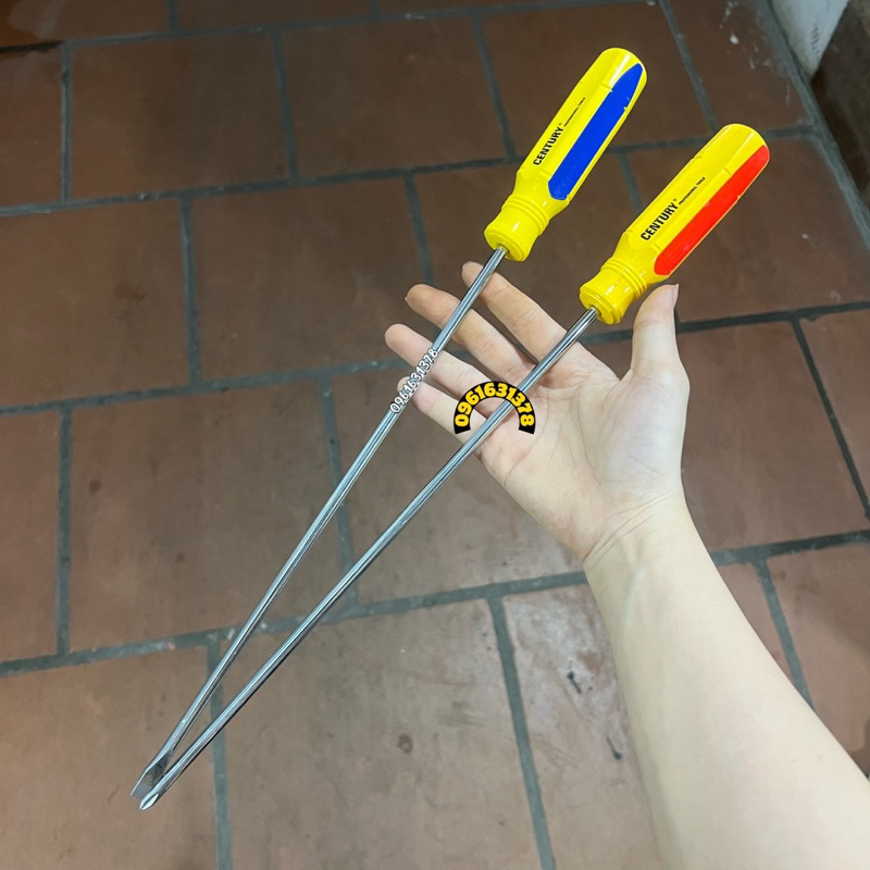 Tua vít sọc phi 6 dài 30cm (Century hàng chính hãng), tô vít 6x300mm