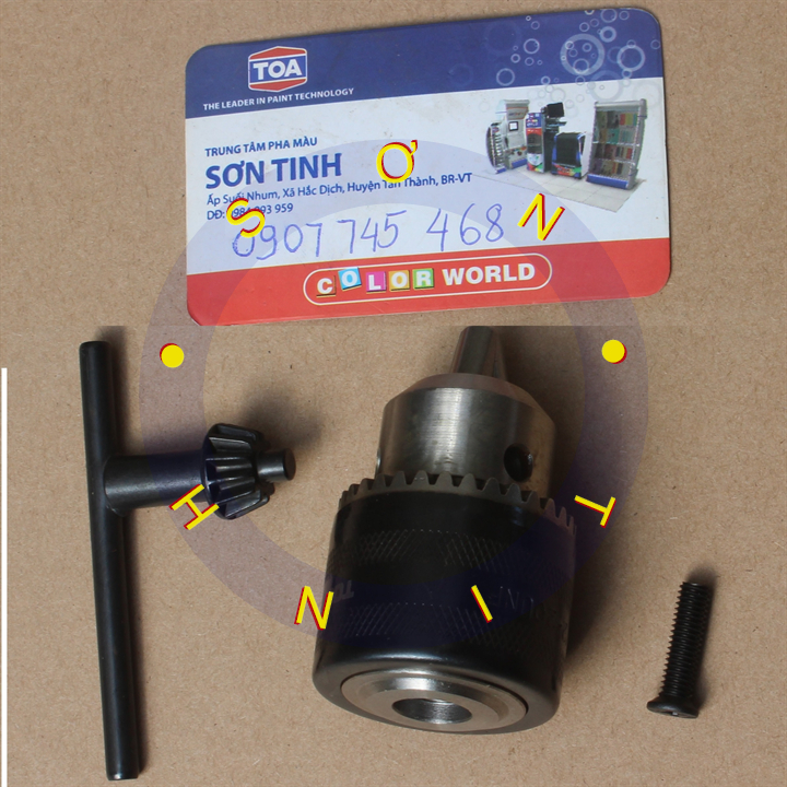 Đầu kẹp mũi khoan 13mm tolsen 79161
