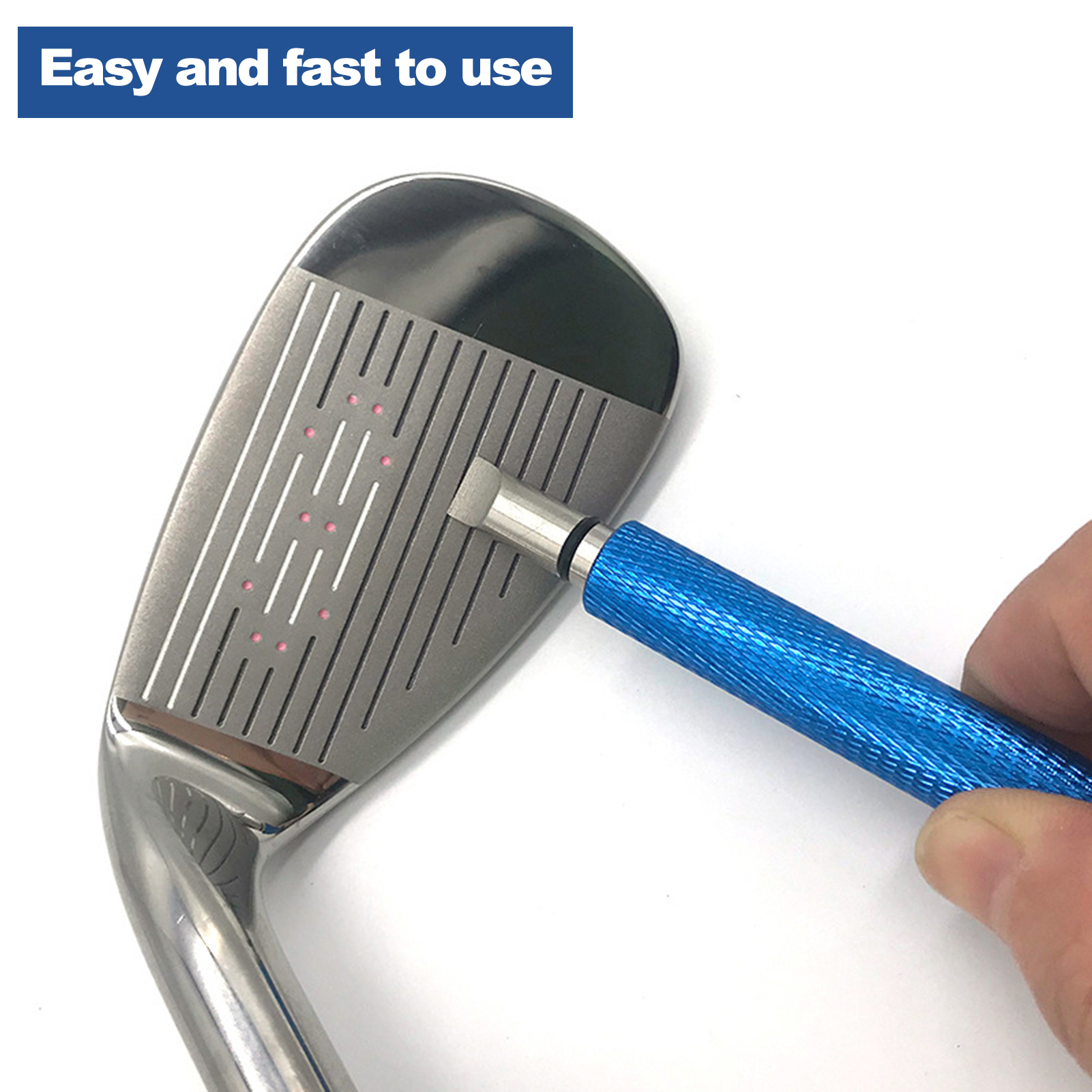 Grooving Tool Golf Club Cleaning Tool Portable Golf Club Sharpener Tool High Strength Rustproof Cleaning Pen
