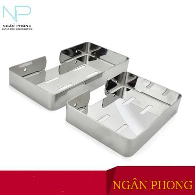 [HCM]KỆ ĐỰNG XÀ PHÒNG INOX 304-DÀY