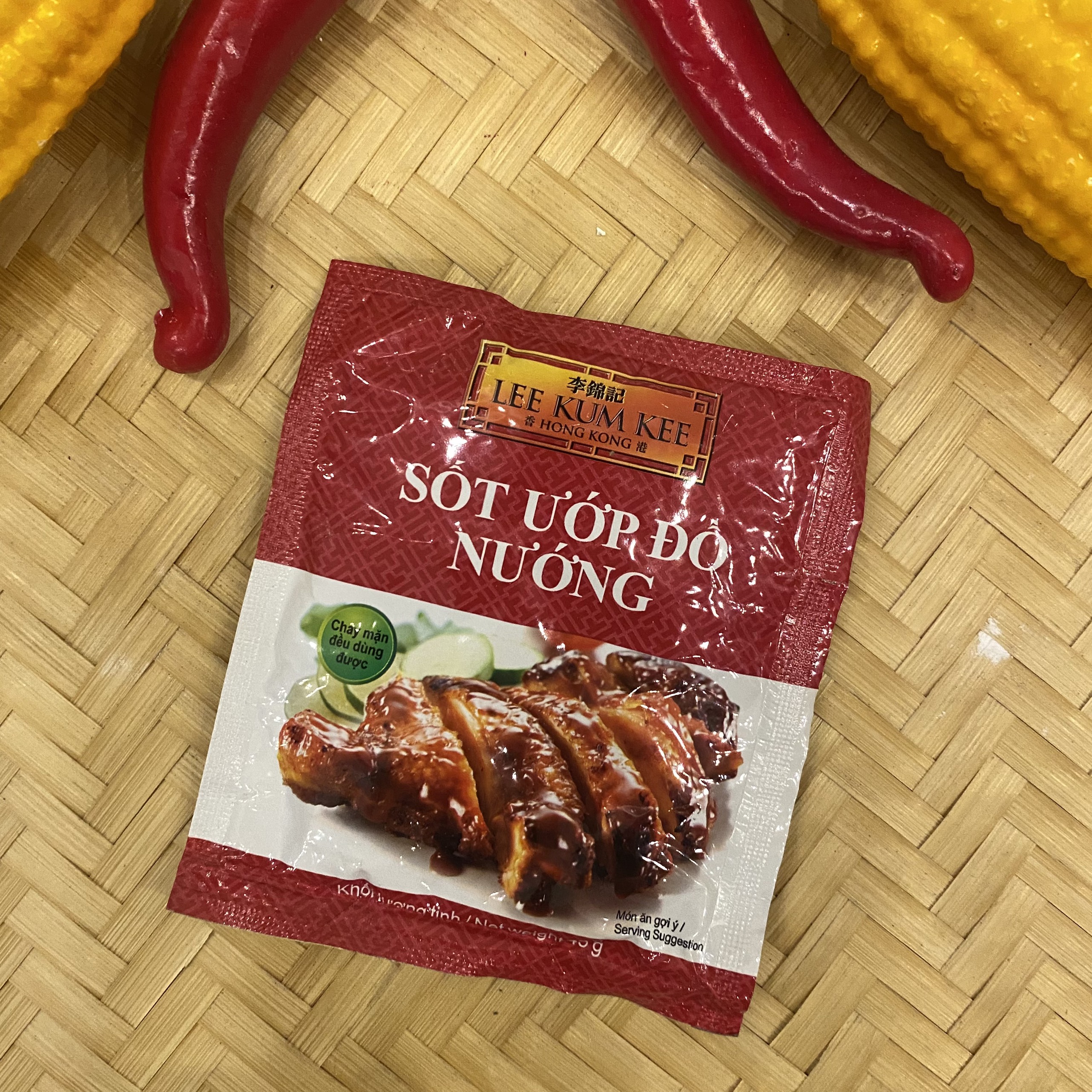 Sốt ướp đồ nướng gói lee kum kee 45gr