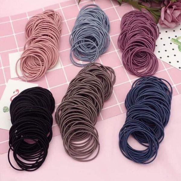 Dây buộc tóc🍁FREESHIP🍁100 chun buộc tóc HÀN QUỐC