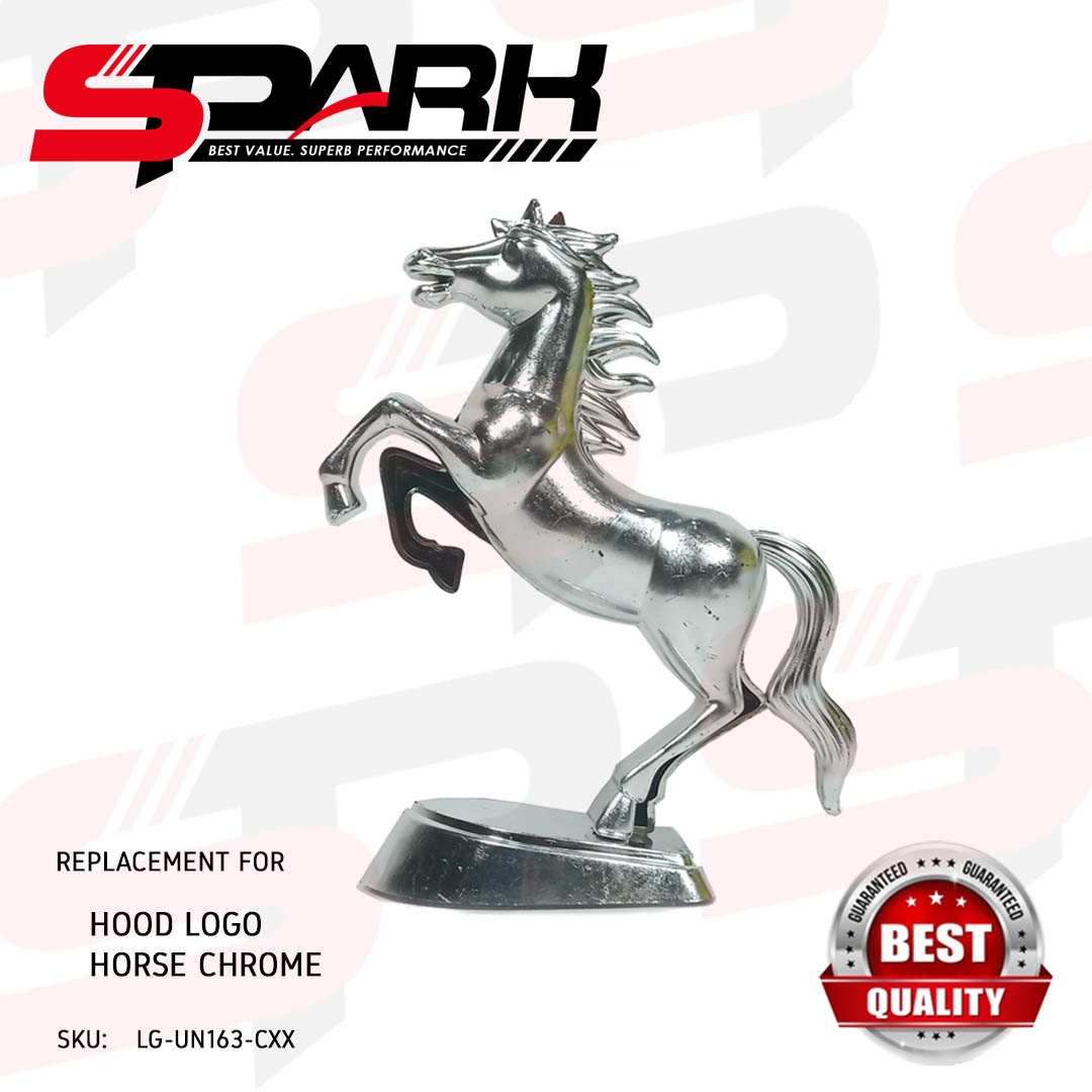 Horse Car Hood Ornament Car Decal Kabayo sa hood Auto Calesa Jeepney