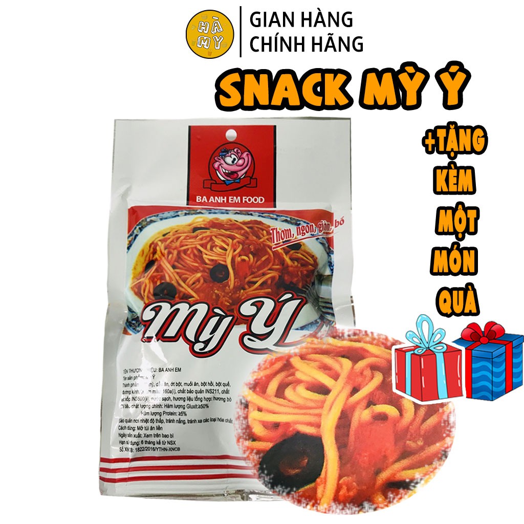 Snack Bim Mỳ Ý Bịch 30 Gói