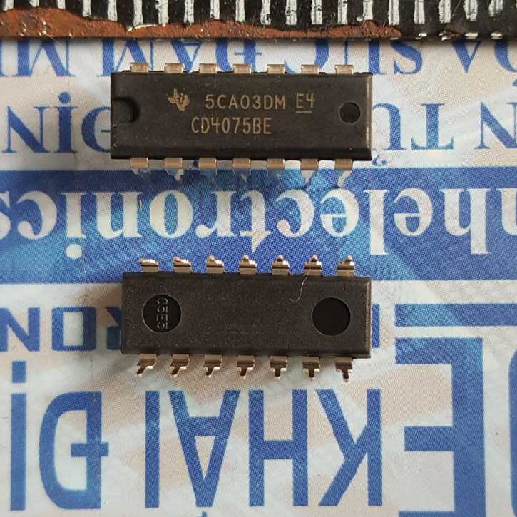 3 con CD4075 CD4075BE IC OR GATE DIP-14 kde3772