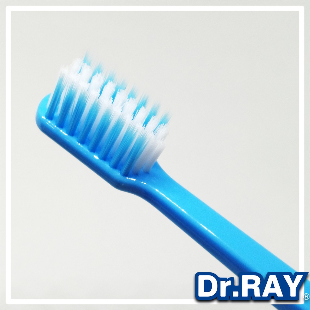 Dr.RAY แปรงสีฟันจัดฟัน แปรงจัดฟัน รุ่น D48 แปรงสีฟัน แปรงสีฟันสำหรับคนจัดฟัน แปรงสีฟันคนจัดฟัน