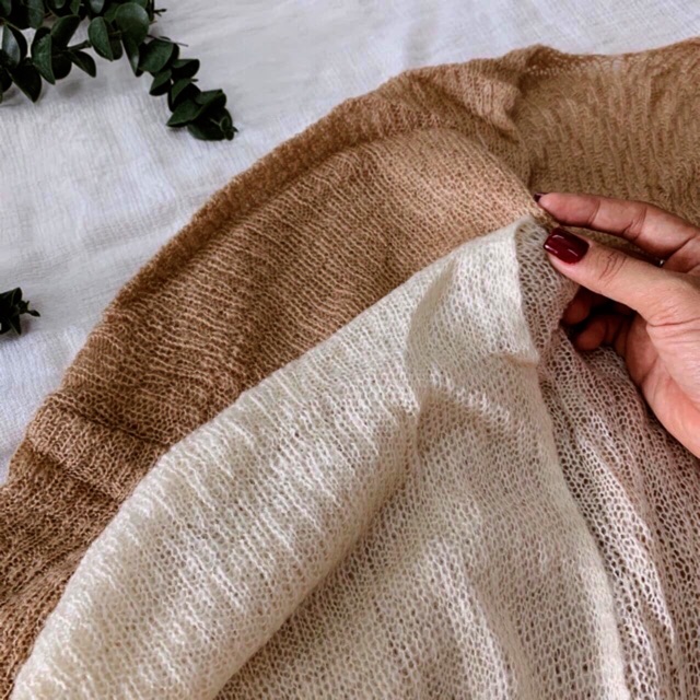 Áo khoác len cardigan mỏng phong cách hàn quốc