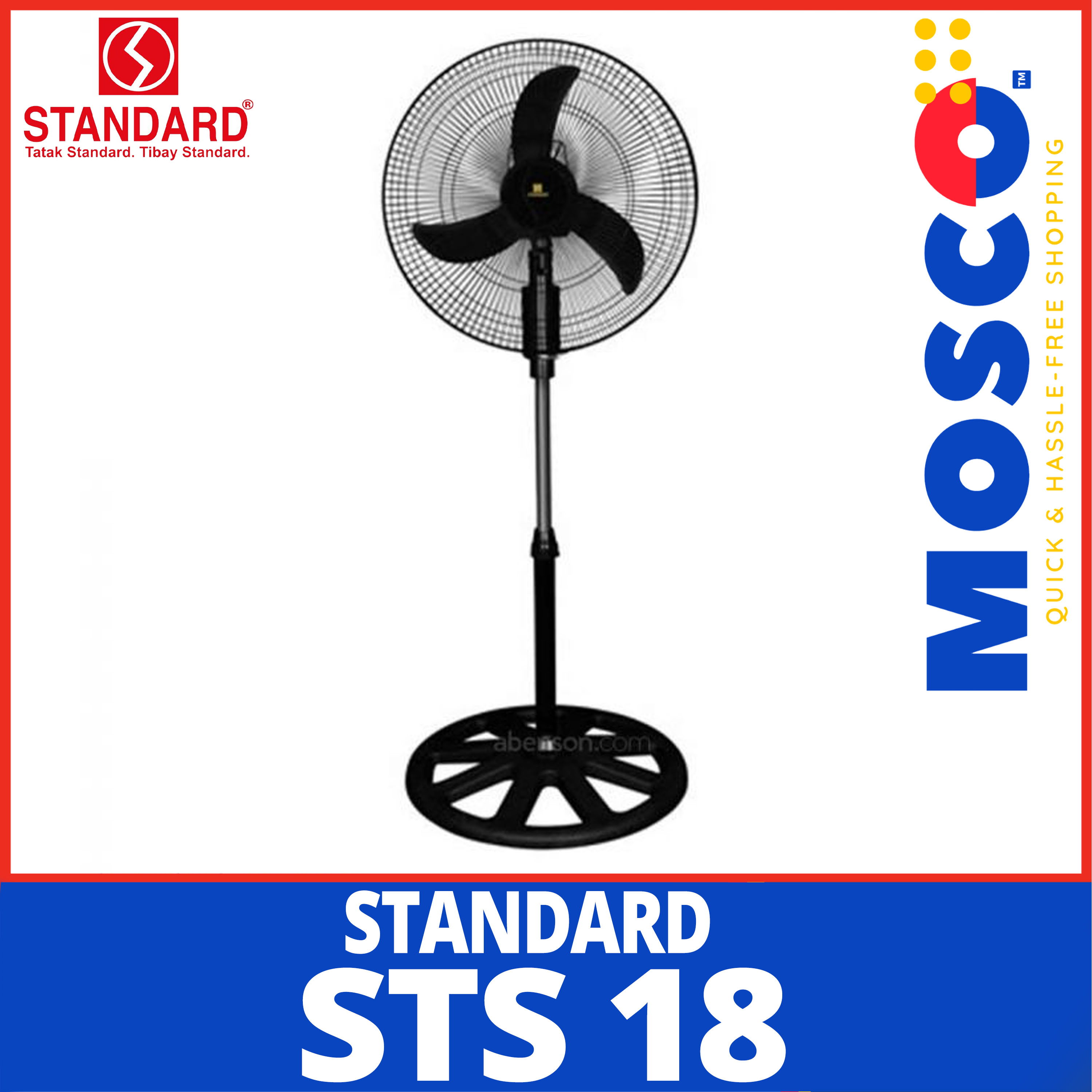 Standard STS 18 l 18inch, Stand Fan Lazada PH