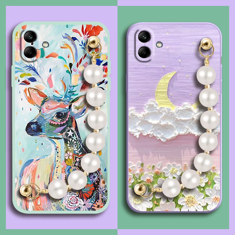 Phone lens protection Skin-friendly feel Phone Case For Samsung Galaxy A04/SM-A045F/M Anti-knock Solid color Back Cover. 