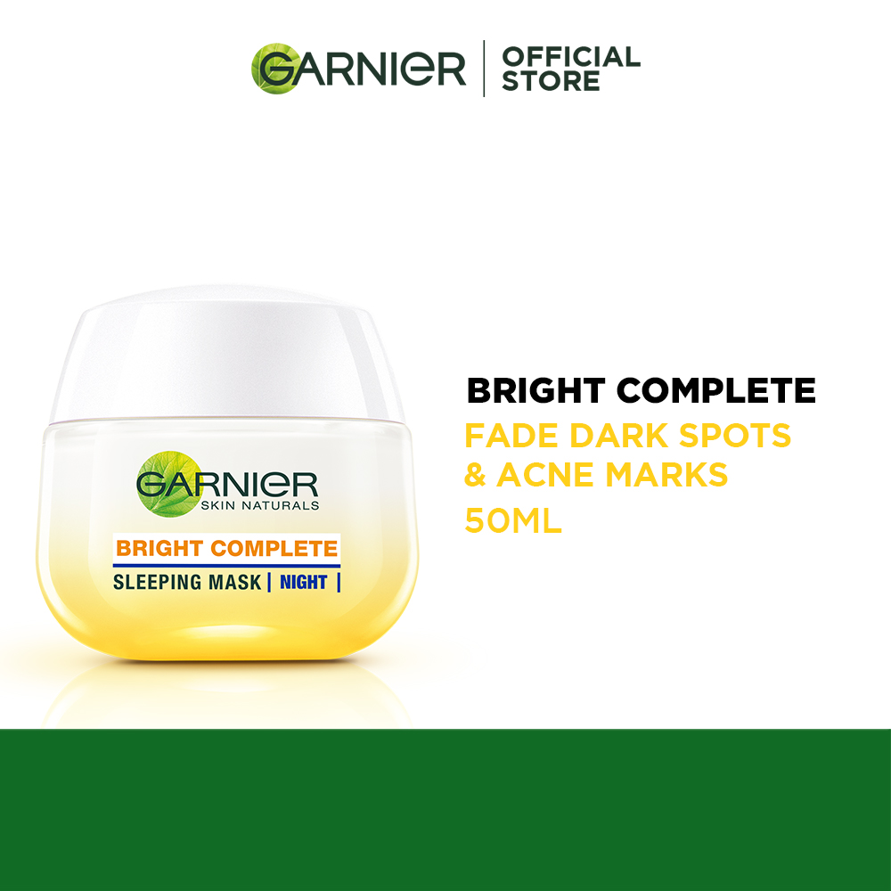 Garnier Bright Complete Night Sleeping Mask/Cream 50ml (For Dull Skin