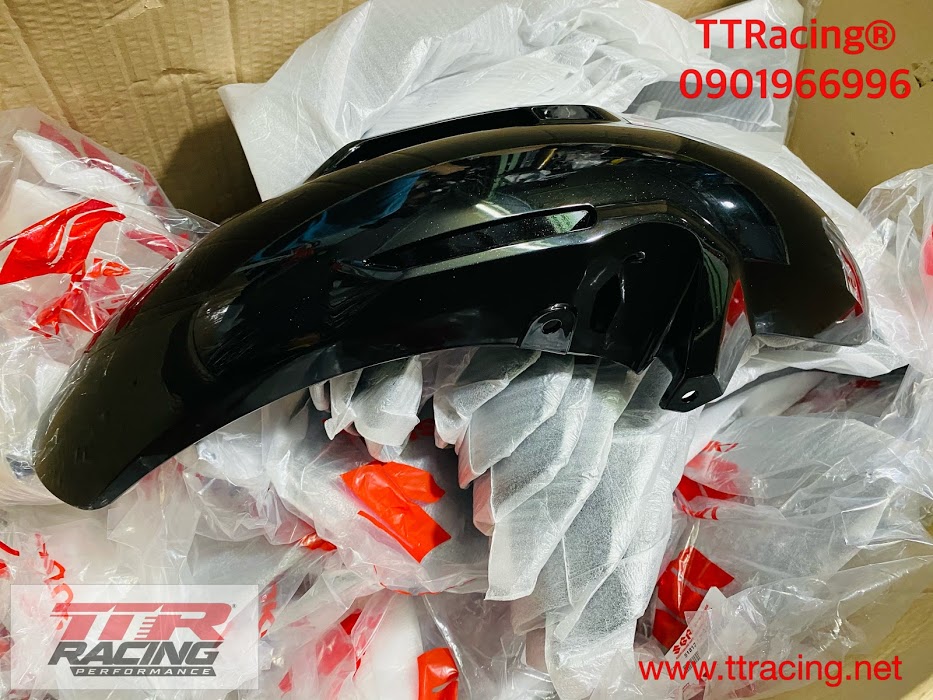 Dè trước Suzuki Satria Fi Raider đen bóng