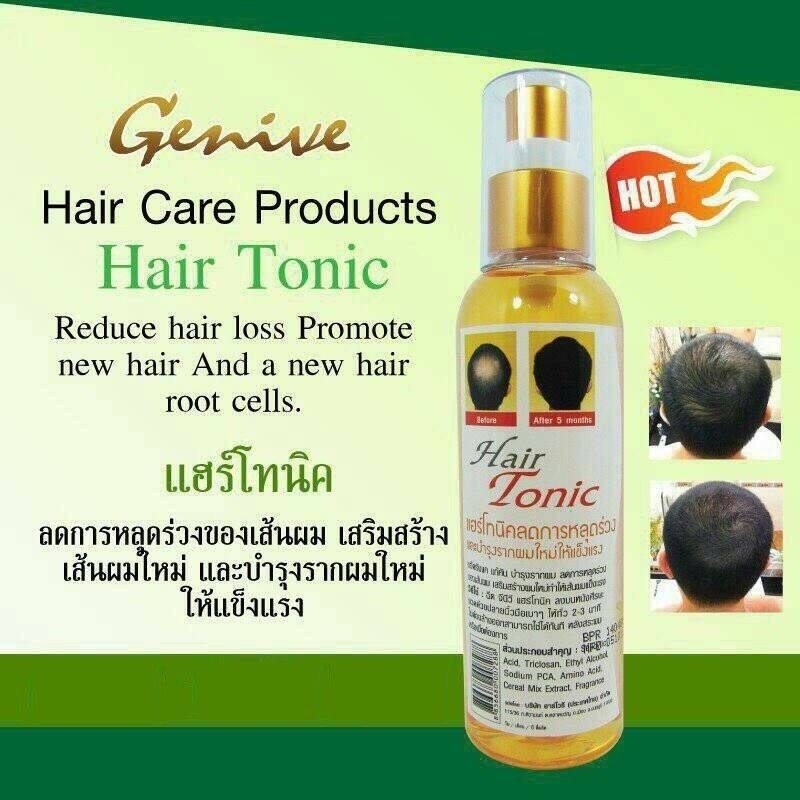 Chai xit kích mọc tóc Genive Hair Tonic Thái Lan