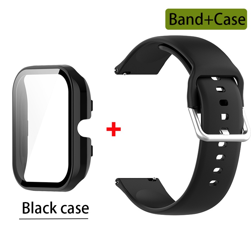 Silicone Strap + Case Protector For Amazfit GTS 4 Mini Smart Watch Sport  Bracelet Cover For Amazfit Gts 4 Mini Band Shell Bumper
