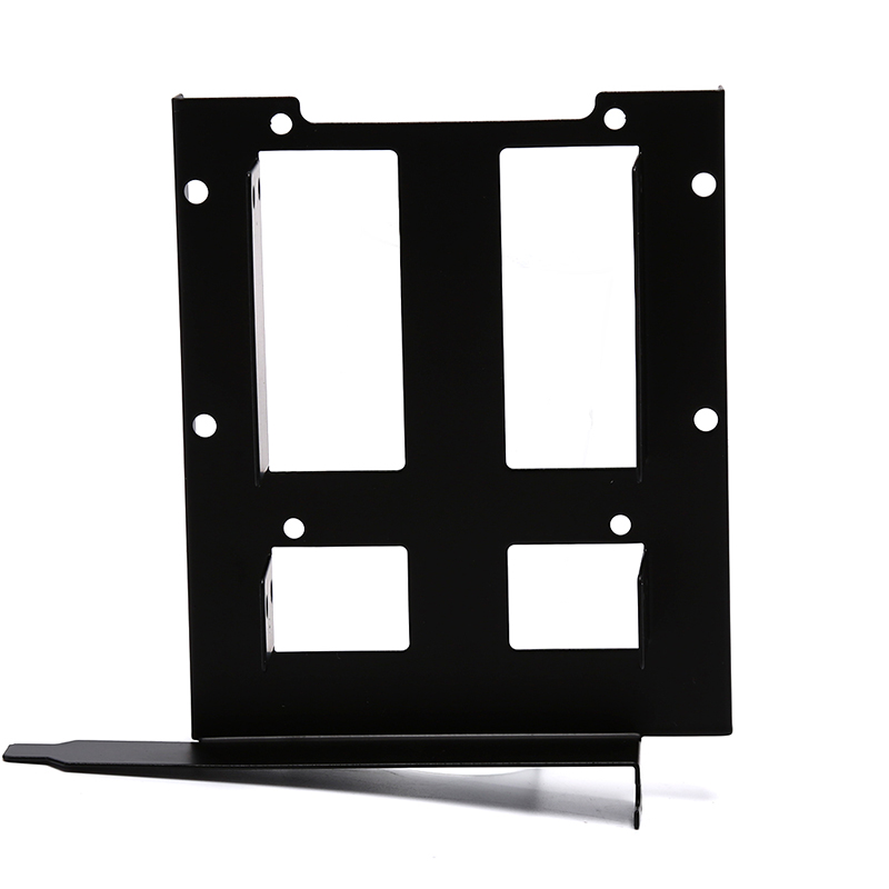 3.5" 2.5" SSD HDD to PCI PCI-e Metal Mount PC Casing Hard Drive Bracket Adapter ZHIXING. 