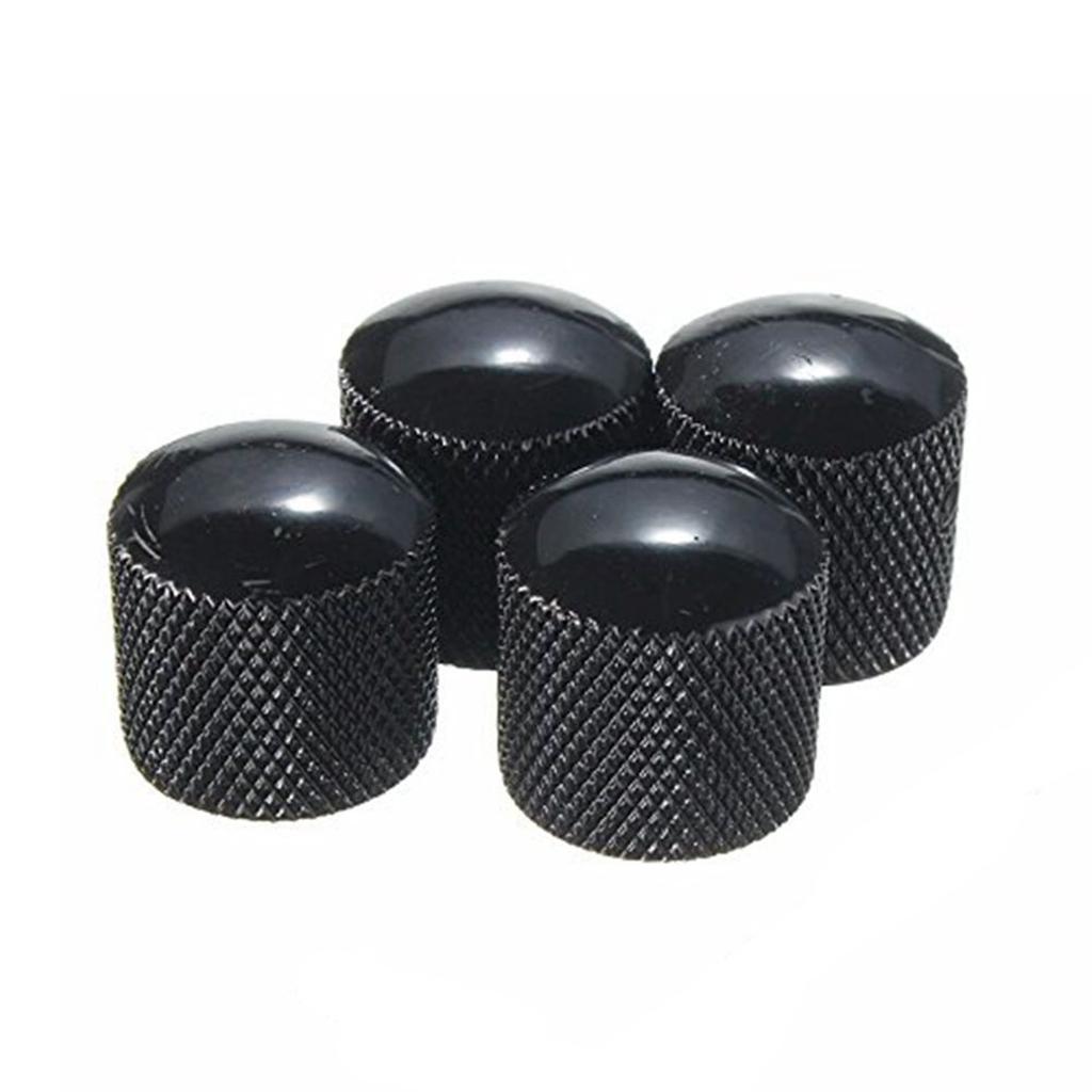 WDGREAT 4Pcs Cylinder Potentiometer Volume Knobs For Electric Guitar
