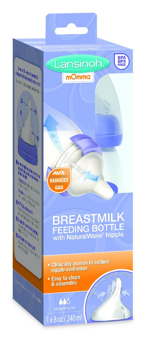 Bình sữa Lansinoh Momma 160ml-240ml