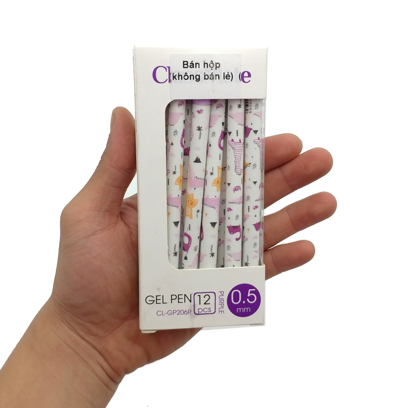 Hộp 12 Bút Gel ClassMate GP-206P 0.5mm
