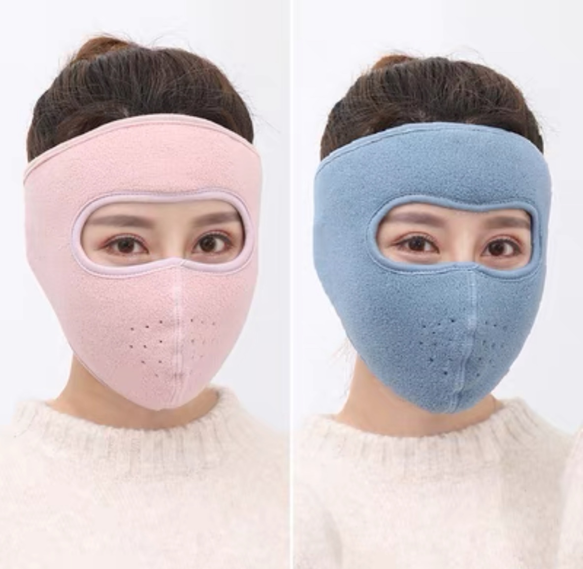 Khẩu trang ninja nỉ chống lạnh chống bụi