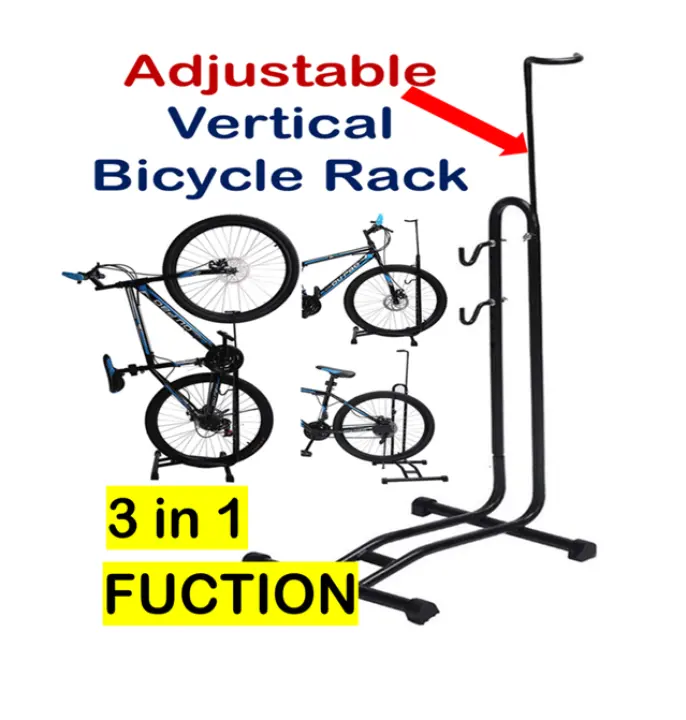 bike stand vertical bike rack